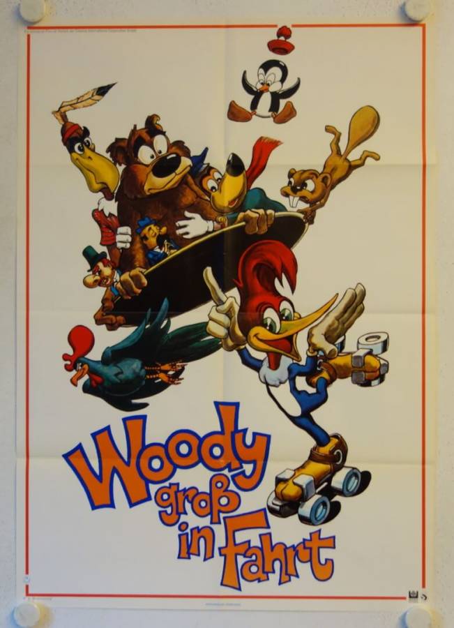 Woody gross in Fahrt originales deutsches Filmplakat